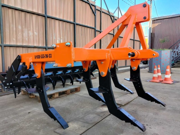 Плуг чизельный навесной ПЧН-2,1Н с зубчатым катком купить в Нальчике – «БДН-АгроКубань», 2
