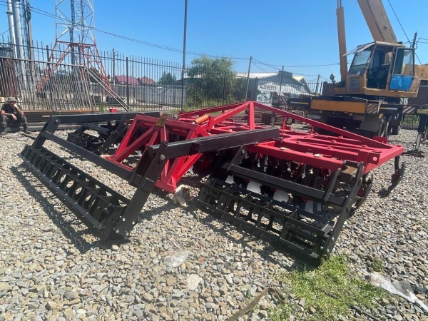 Борона дисковая прицепная БДН 6х4П цельнорамная, 56 рабочих органа купить в Нальчике – «БДН-АгроКубань», 2