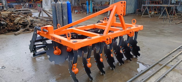 Борона дисковая навесная БДН 2,4х2Н с амортизаторами катка, 14 рабочих органов купить в Нальчике – «БДН-АгроКубань», 5